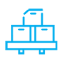 Shipment pallet icon